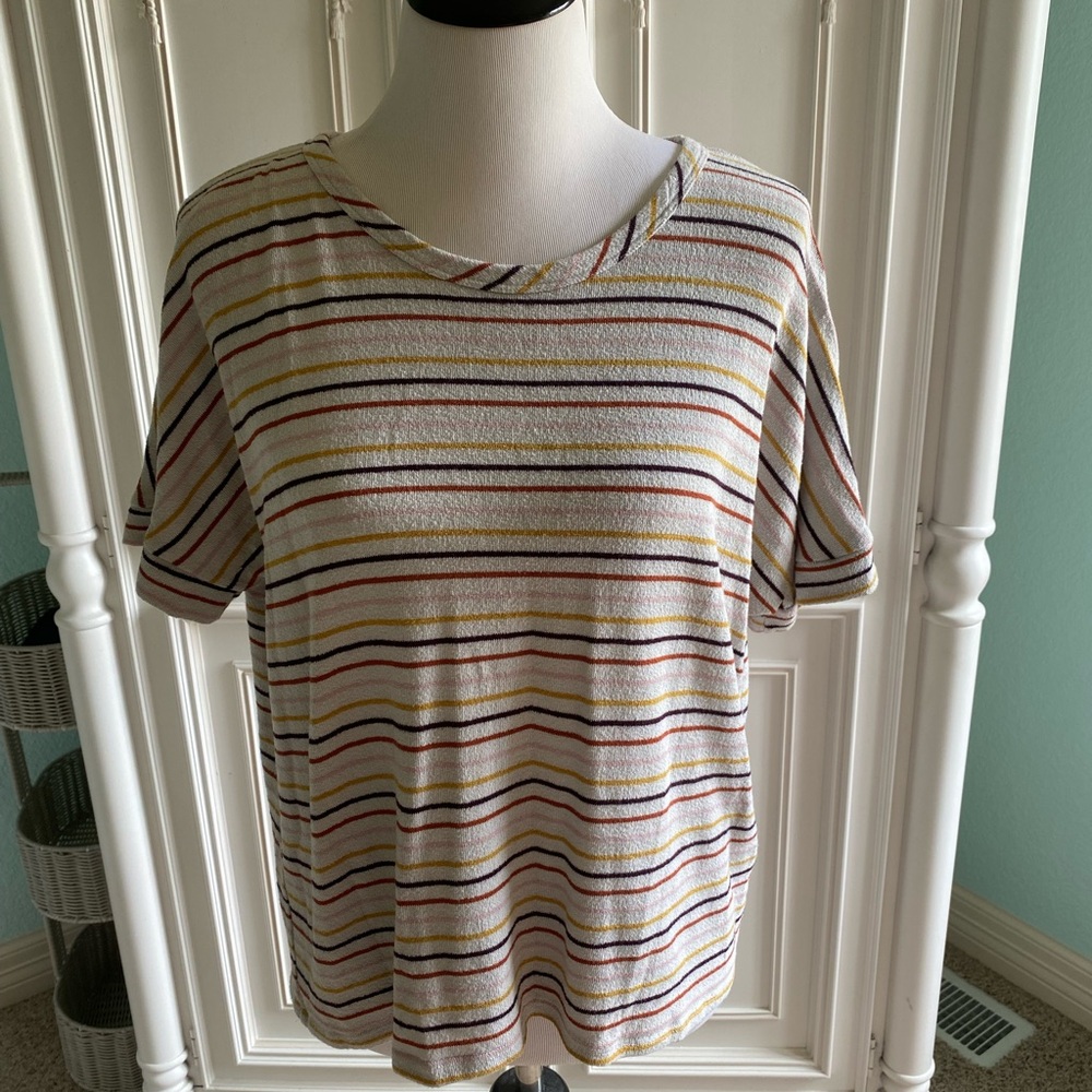 Lulus Striped Multicolored Women's Top